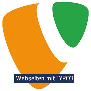 Ein Bild mit dem Logo des CMS TYPO3